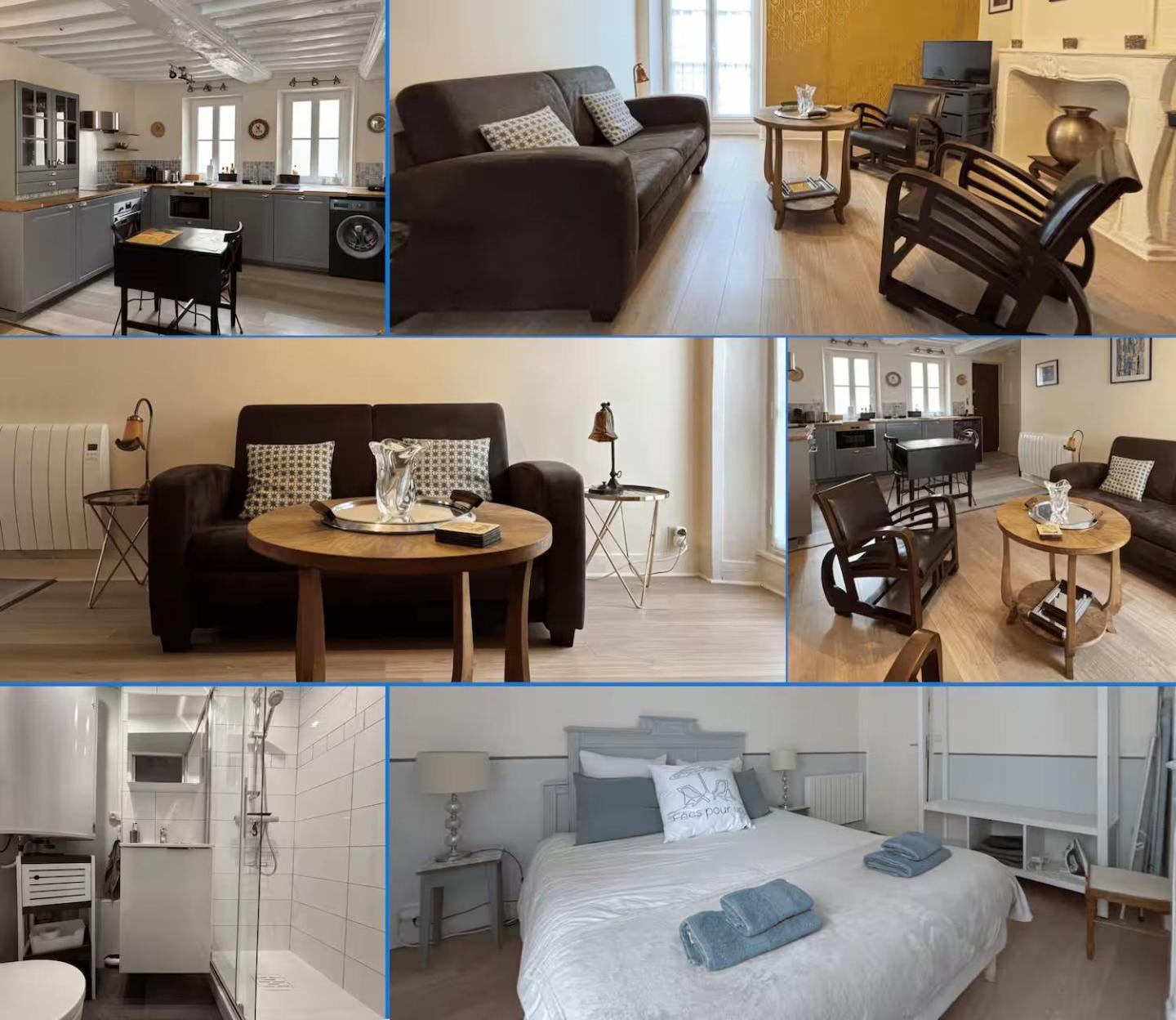 Les Remparts Apt Spacieux 1 Er Etage Renove Joliment Decore Bien Equipe Plein Centre Bayeux Proche Plages Du Debarquement Parking Gratuit A Proximite Ngoại thất bức ảnh